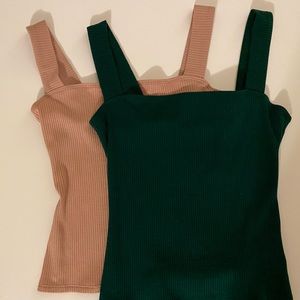 Reformation Knit Tank Duo